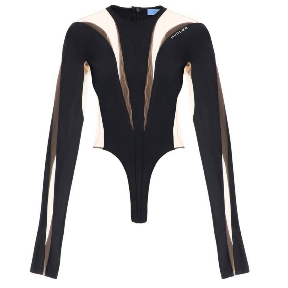 Mugler H&M Bodysuit Top M Medium New - Picture 3 of 12